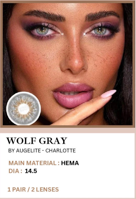 Lente me ngjyre - Wolf Gray