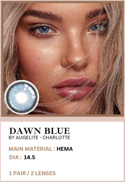 Lente me ngjyre - Dawn Blue