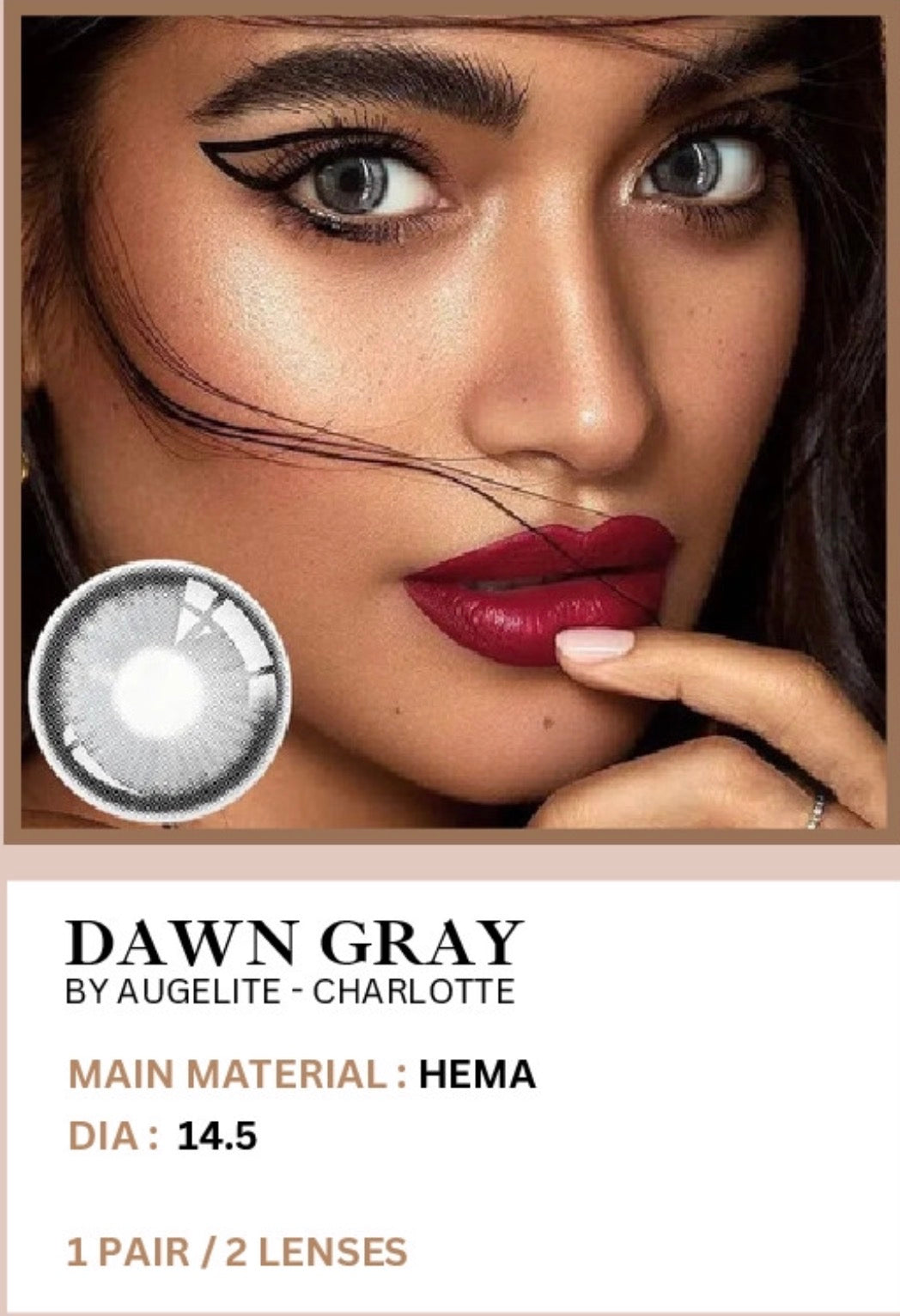 Lente me ngjyre - Dawn Gray