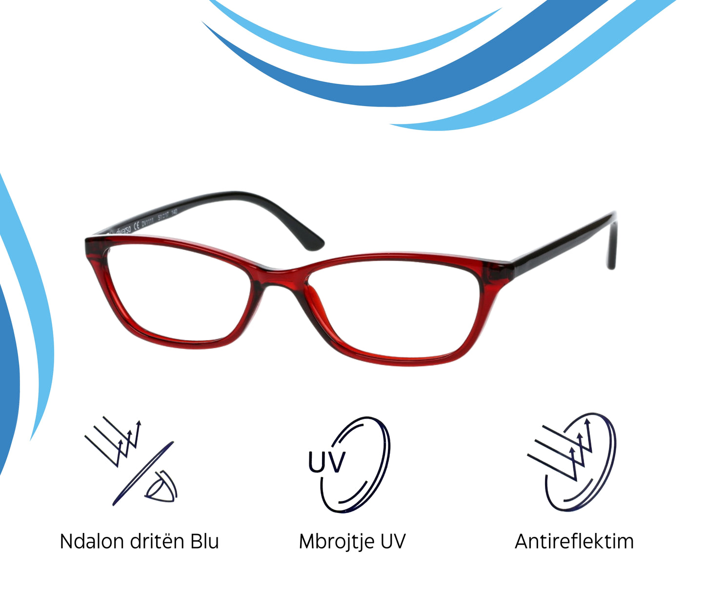 Syze optike anti-blue light për femra