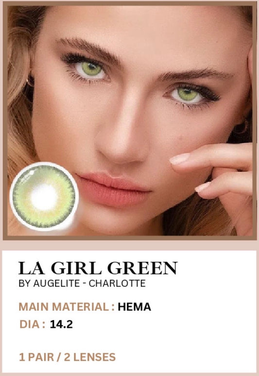 Lente me ngjyre - La Girl Green