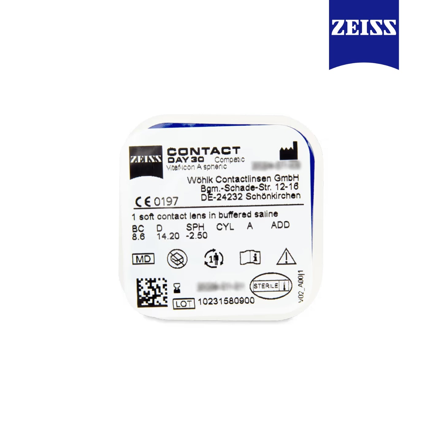 Lente mujore Zeiss