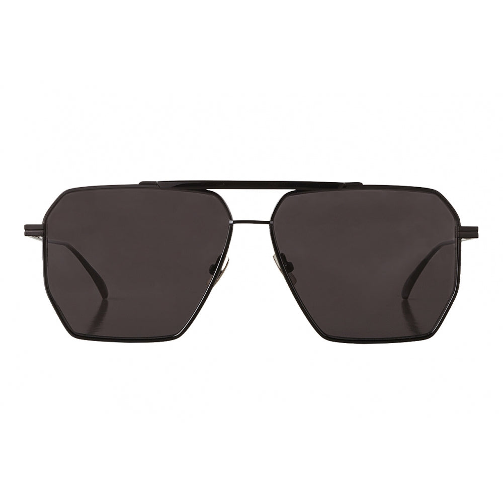 Bottega Veneta Black metal sunglasses