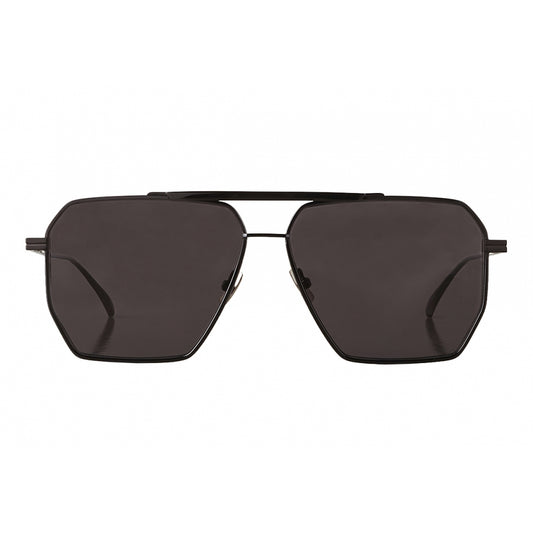 Bottega Veneta Black metal sunglasses